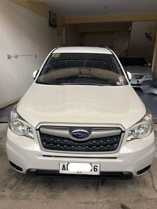 Sell White 2015 Subaru Forester in Quezon City