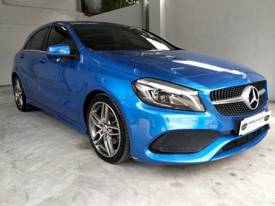 Selling Blue Mercedes-Benz A-Class 2016 in San Mateo