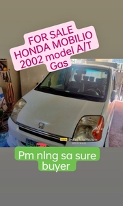 Selling Green Honda Mobilio 2002 in Las Piñas