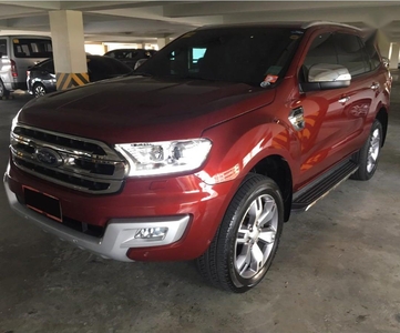 Selling Red Ford Everest 2016 in Mandaluyong