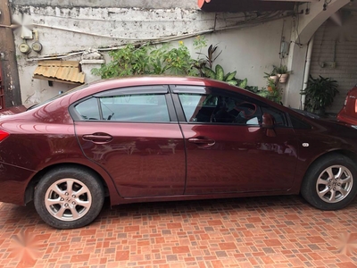 Selling Red Honda Civic 2013 in Parañaque