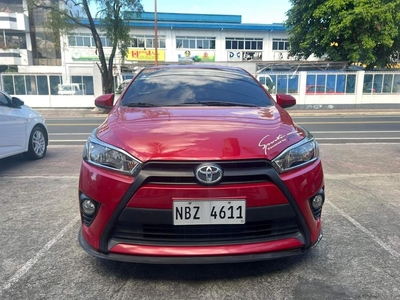Selling Red Toyota Yaris 2017 in Marikina