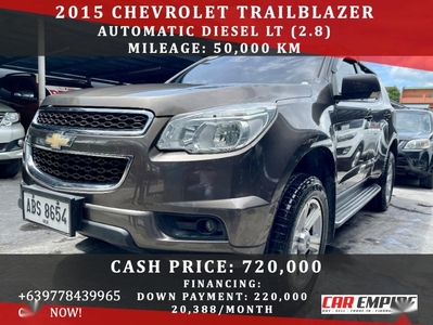 Selling Silver Chevrolet Trailblazer 2015 in Las Piñas
