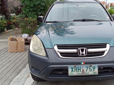 Selling White Honda Cr-V 2002 in Quezon City