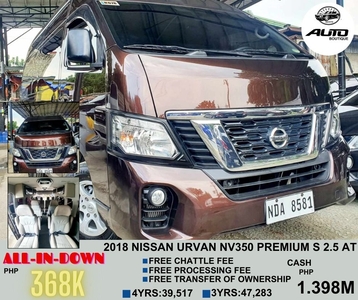 Selling White Nissan Urvan 2018 in Marikina