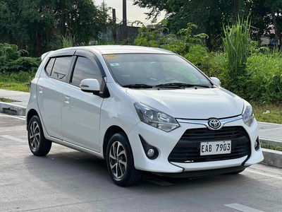 Selling White Toyota Wigo 2019 in Quezon City