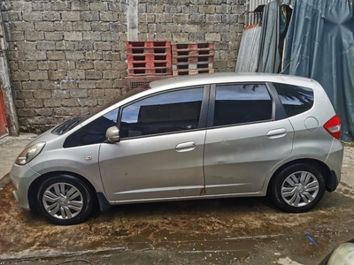 Silver Honda Jazz 2012 for sale in Caloocan