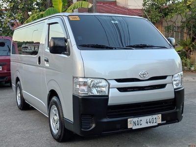 Silver Toyota Hiace 2017 Van for sale in Manila