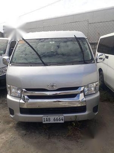 Silver Toyota Hiace 2018 for sale in Automatic
