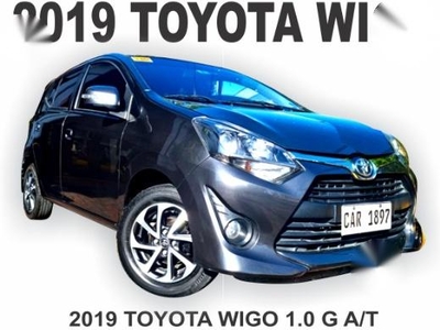 Silver Toyota Wigo 2019 for sale in Marikina