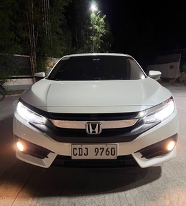 White Honda Civic 2015 Sedan at 52000 for sale in Las Piñas