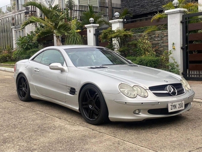 White Mercedes-Benz Sl-Class 2004 for sale in Pasig