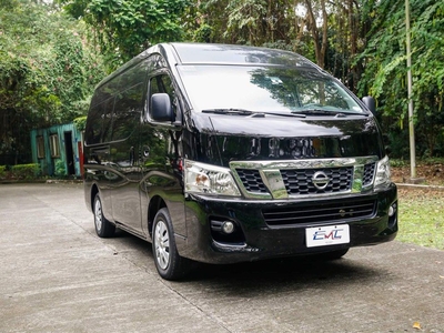 White Nissan Nv350 urvan 2017 for sale in Quezon City