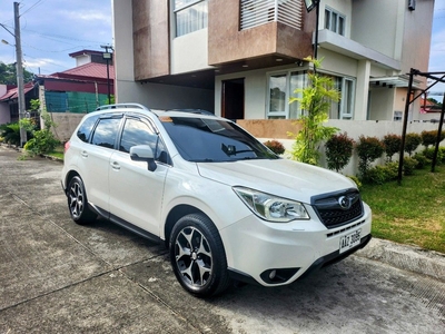 White Subaru Forester 2014 for sale in Quezon City