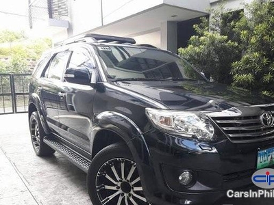 Toyota Fortuner Manual 2012