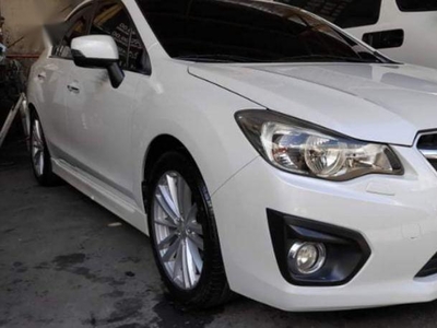 Pearl White Subaru Impreza 2012 for sale in Bulacan