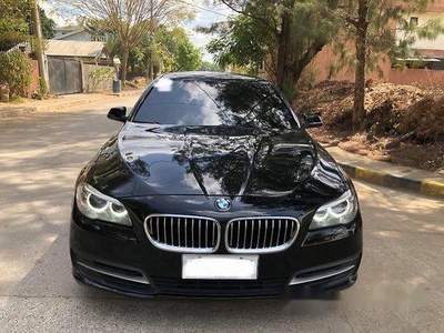 Sell Black 2015 Bmw 520D at 46000 km in Manila
