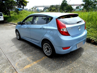 Blue Hyundai Accent 2014 for sale in Quezon City