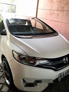 White Honda Jazz 2015 Automatic Gasoline for sale
