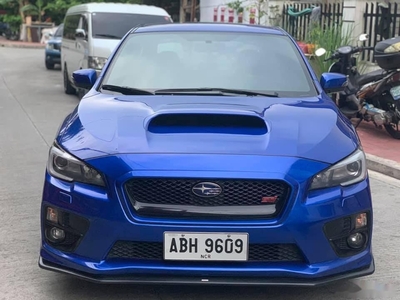 Blue Subaru Impreza 2015 Sedan Manual Gasoline for sale in Manila
