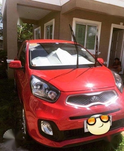 Fresh Kia Picanto 2014 Hatchback Red For Sale