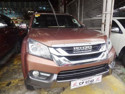 Isuzu Mu-X 2016 Diesel Automatic Bronze