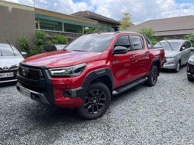 Red Toyota Hilux 2021 for sale in Quezon