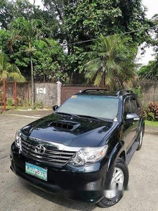 Sell Black 2014 Toyota Fortuner at 39000 km