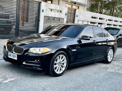 Sell Black 2015 BMW 520D in Pasig