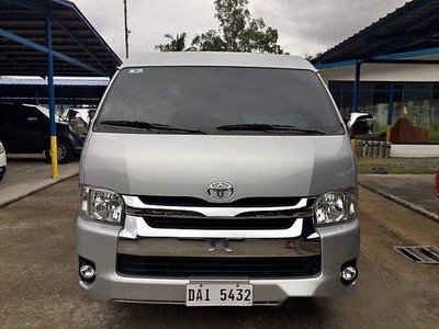 Sell Silver 2018 Toyota Hiace Manual Diesel at 17000 km