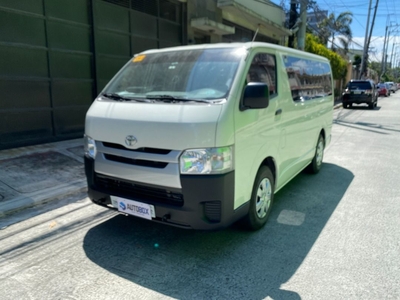 Sell White 2021 Toyota Hiace in Quezon City