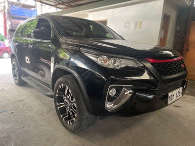 Selling Black Toyota Fortuner 2019 in Quezon