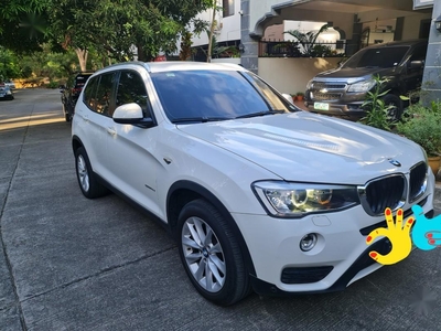 Selling White BMW X3 2015 in Antipolo