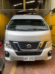 White Nissan Nv350 urvan 2018 for sale in Quezon City
