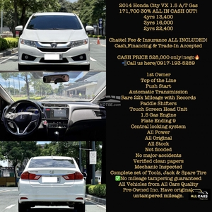 2014 Honda City 1.5 VX+ Navi CVT in Makati, Metro Manila