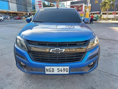 Blue Chevrolet Colorado 2020 for sale in Manila