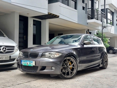 White Bmw 120I 2007 for sale in Quezon City