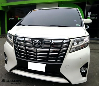 Selling White 2016 Toyota Alphard in Paranaque