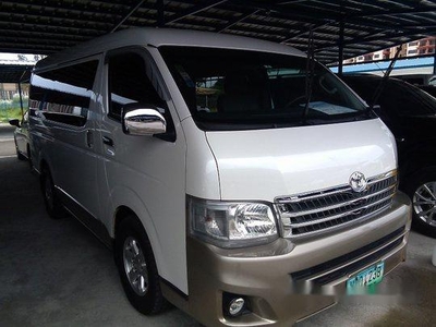 White Toyota Hiace 2013 at 59536 km for sale