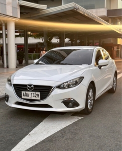 White Mazda 3 2015 for sale in Mandaluyong