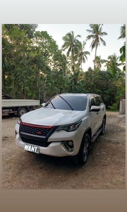Selling White Toyota Fortuner 2019 in Santo Tomas
