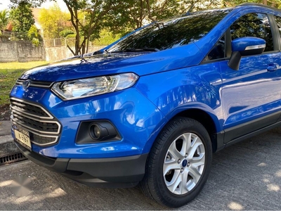 Blue Ford Ecosport 2016 for sale in Quezon