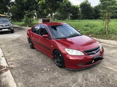 Selling Red Honda Civic 2004 Automatic Gasoline