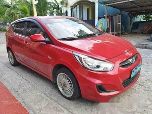Red Hyundai Accent 2013 Manual Diesel for sale