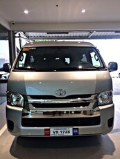 Selling Silver Toyota Hiace 2017 Van Automatic Diesel at 5600 km