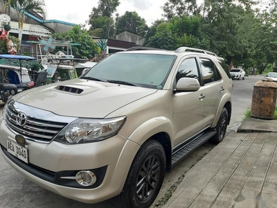 Beige Toyota Fortuner 2014 SUV / MPV for sale in Manila
