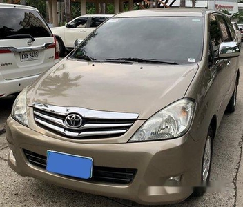 Beige Toyota Innova 2010 Automatic for sale