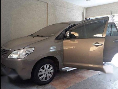 Beige Toyota Innova 2013 for sale in General Trias