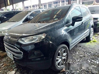 Black Ford Ecosport 2017 for sale in Quezon City
