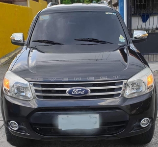 Black Ford Everest 2014 for sale in Bacoor